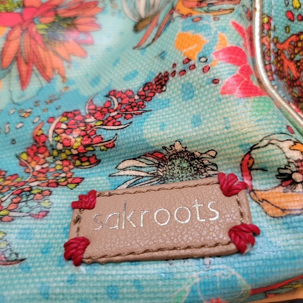 Sakroots purse. Marine life theme. Adorable accents. In great condition. - Picture 2 of 6